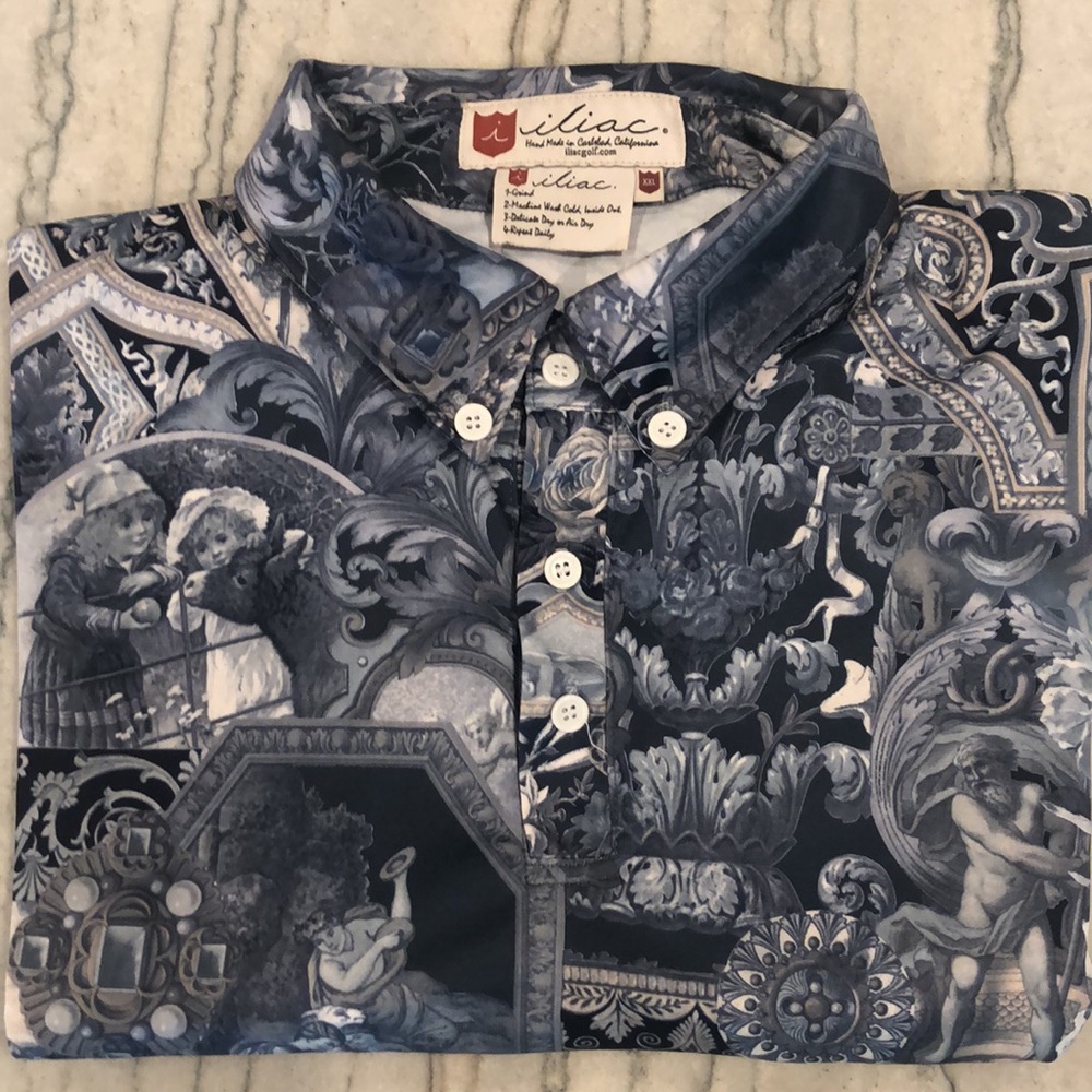 ⛳️ Unique Iliac Golf Shirt XXL